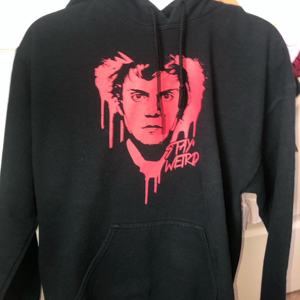 Evan Peters Stay Weird Hoodie